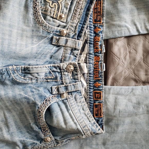 Rock Revival Mens Jeans Size 32 - Picture 3 of 3